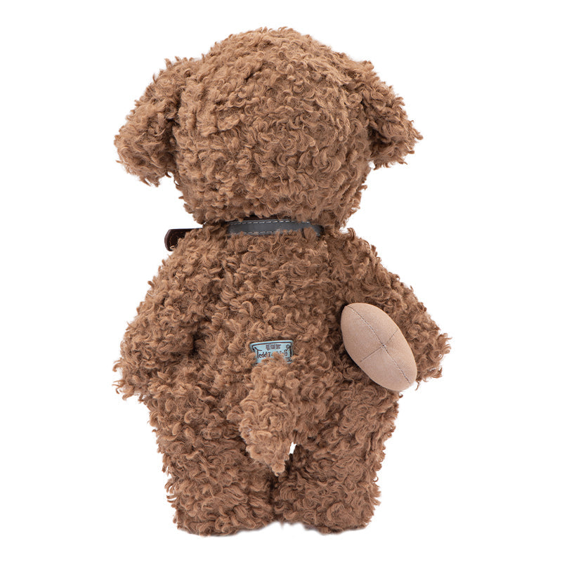 Warm Brown Minee Poodle (30cm) not including Fabric Bone