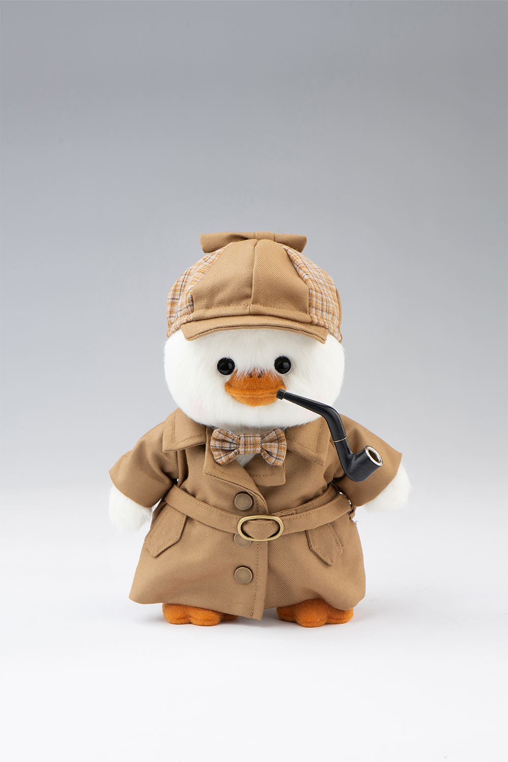 Lina Duck with Khaki Coat Shyduck (20cm)