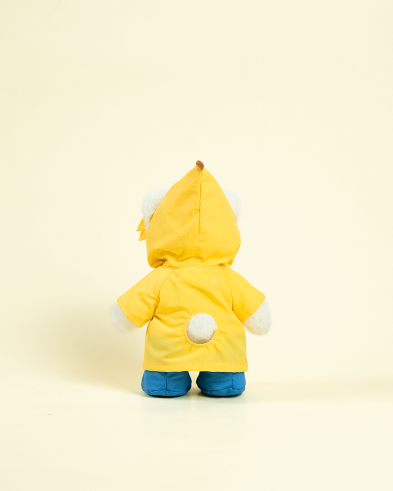 Raincoat in Yellow with Boots(15cm)