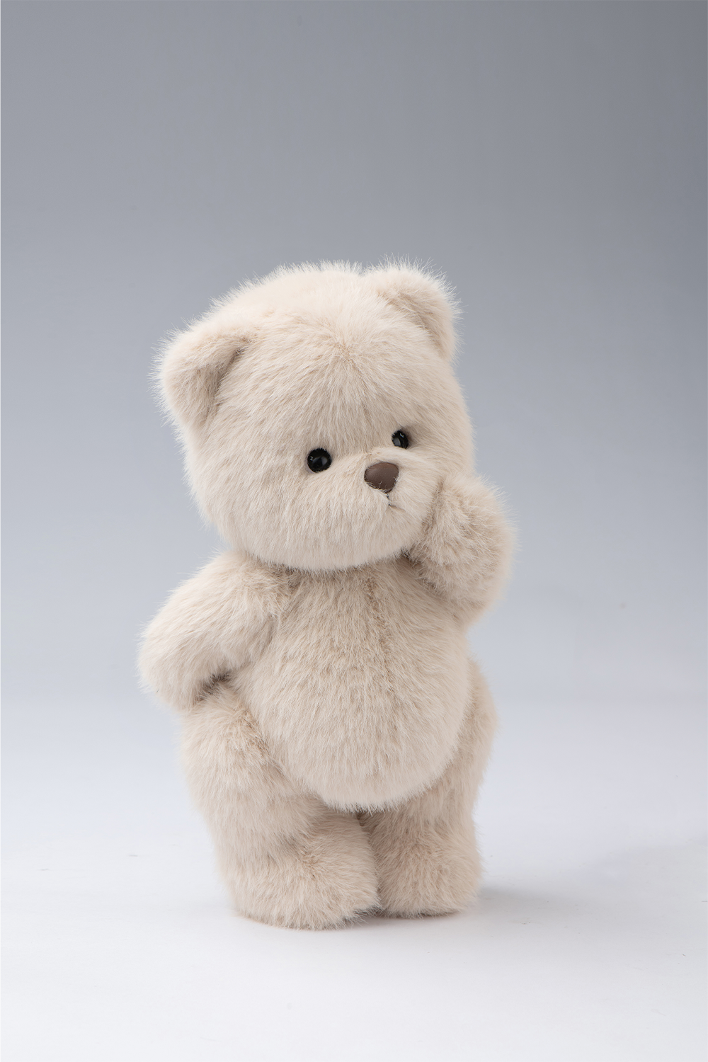 New Lina Bear Long Hair Milk Tea (30cm)