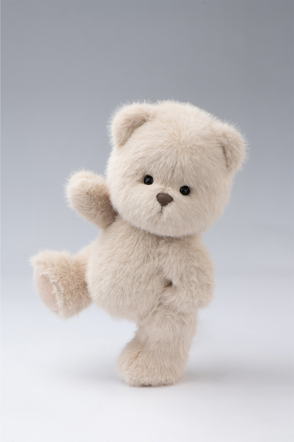 New Lina Bear Long Hair Milk Tea (30cm)