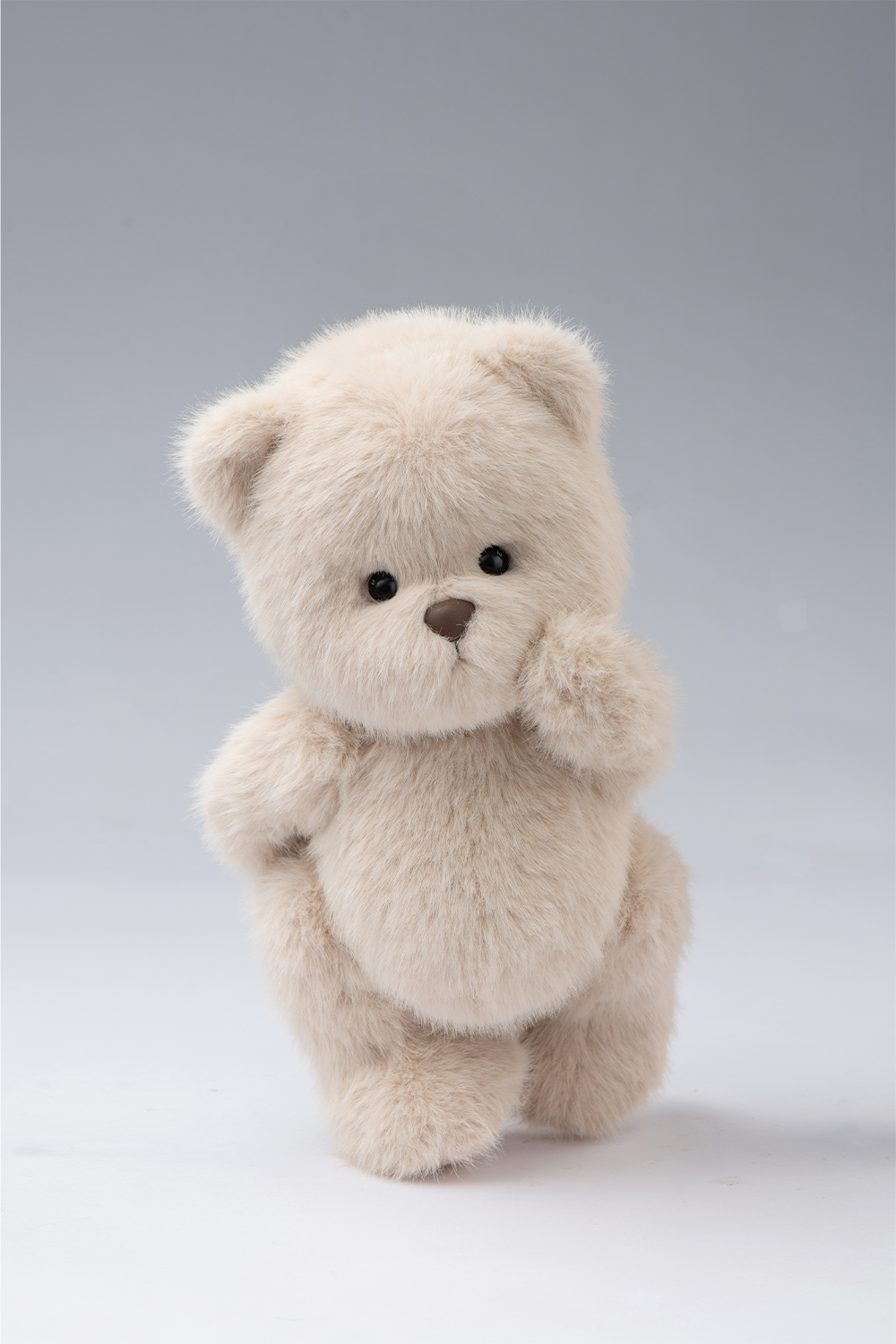 New Lina Bear Long Hair Milk Tea (30cm)