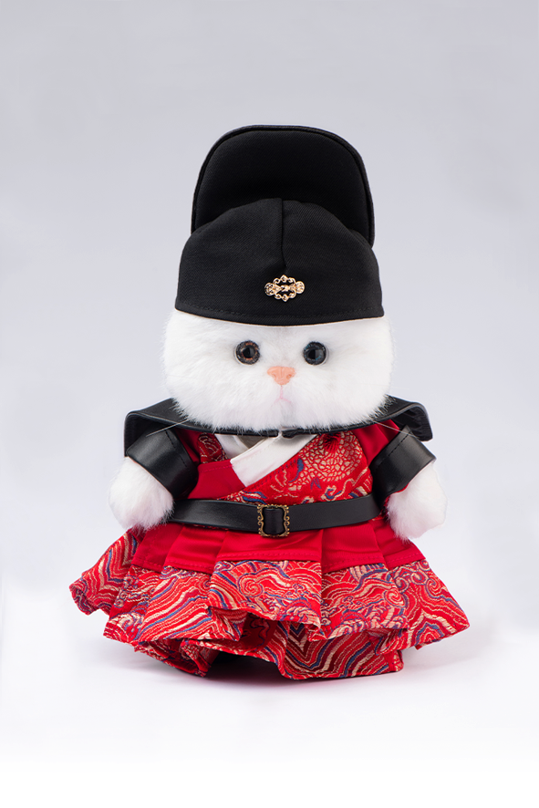 ヘテロクロミアと刺繍入り飛魚服を着たリナ・ミャオ・シュアンメイ(20cm)