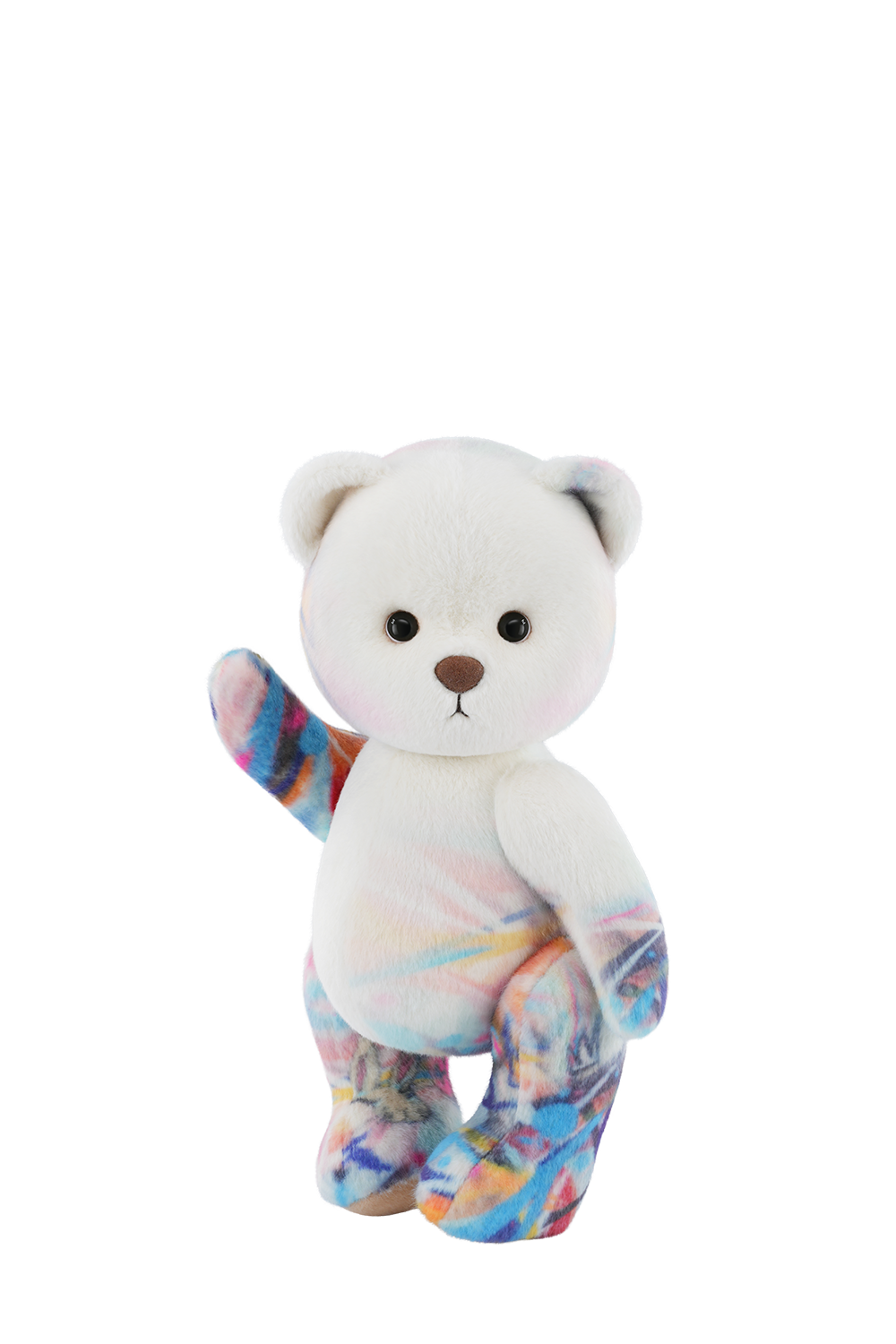 テディテイルズ コラボレーション リナベア アーティスト ショートヘア ぬいぐるみテディベア