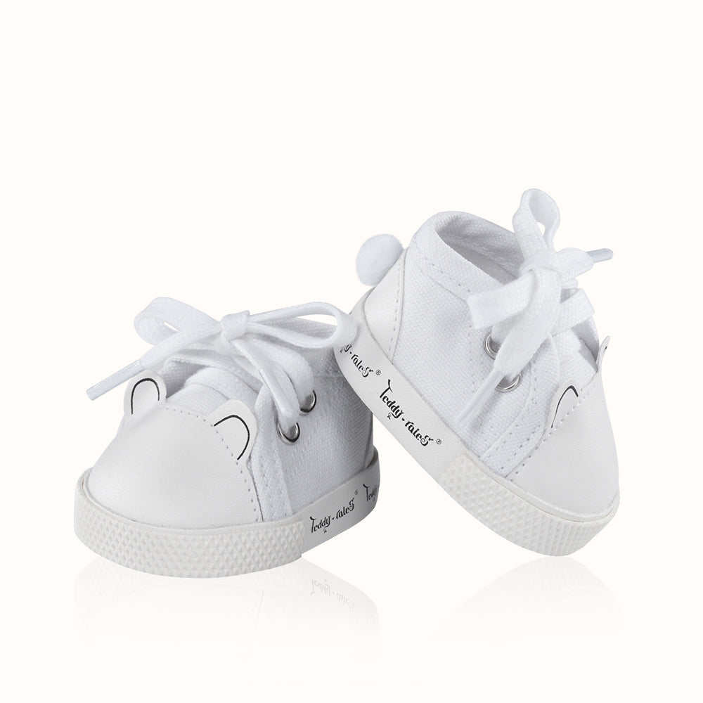 Baby girl white canvas shoes on sale