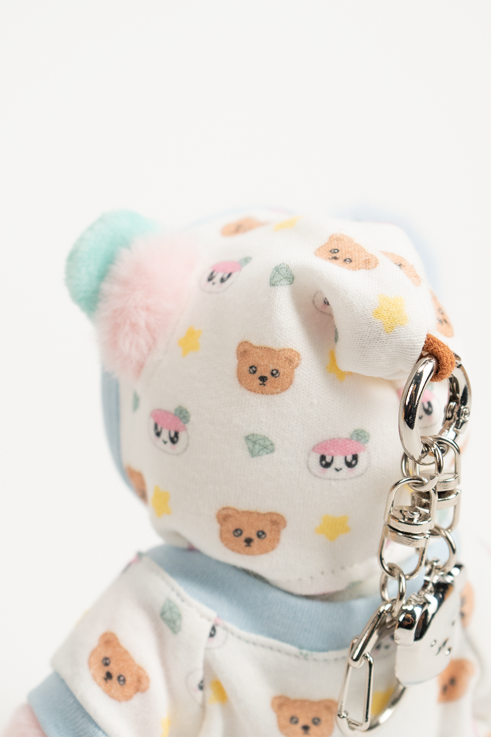 TeddyTales × Seventeen BongBong Bear Special Edition 2.0 with White Babysuit (15cm)