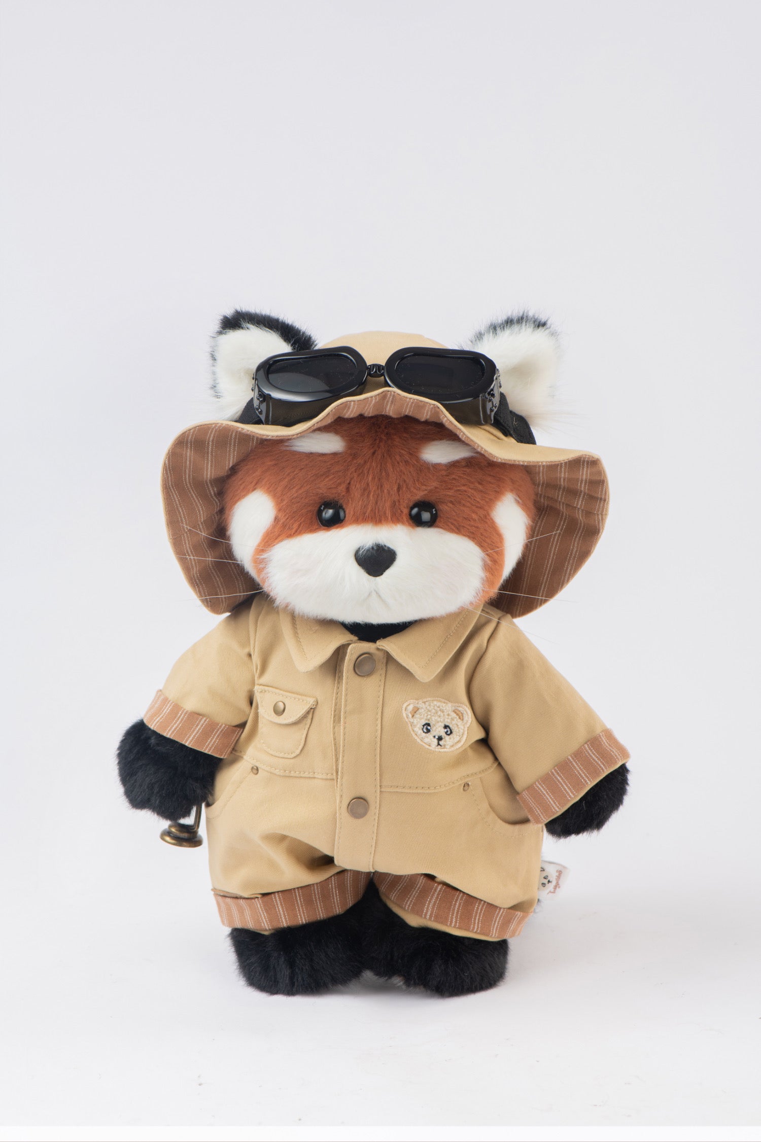 TeddyTales - LinaPanda-Serie Roter Panda im Entdeckeranzug (30 cm)