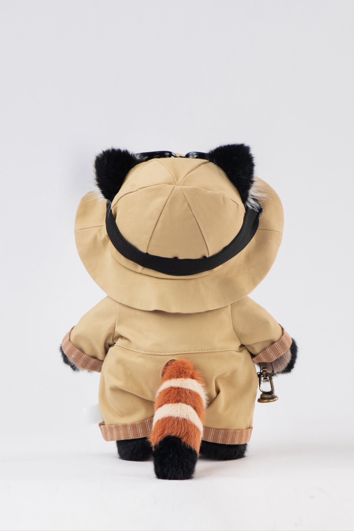 探検家スーツを着たレッサーパンダ(30cm)