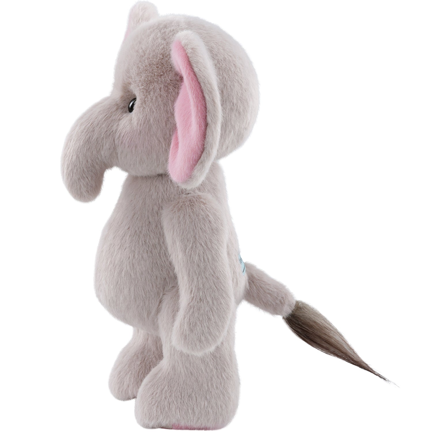 Small Elephant With Pink Ears (20cm)
