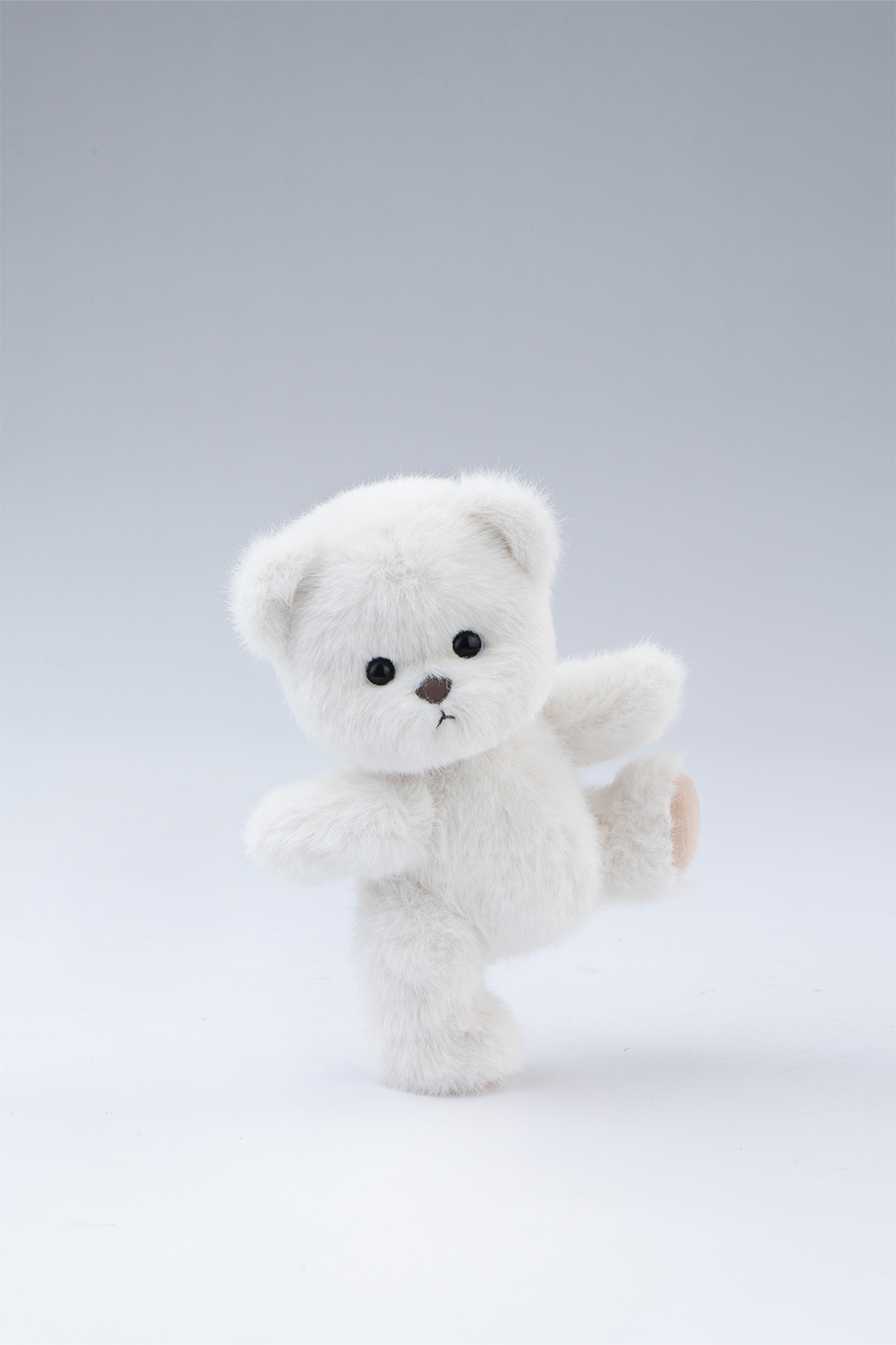 New Lina Bear Long Hair White(20cm)