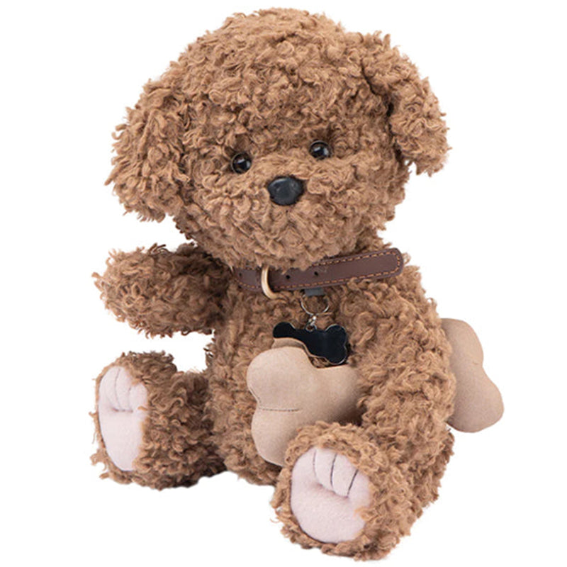Warm Brown Minee Poodle (30cm) not including Fabric Bone