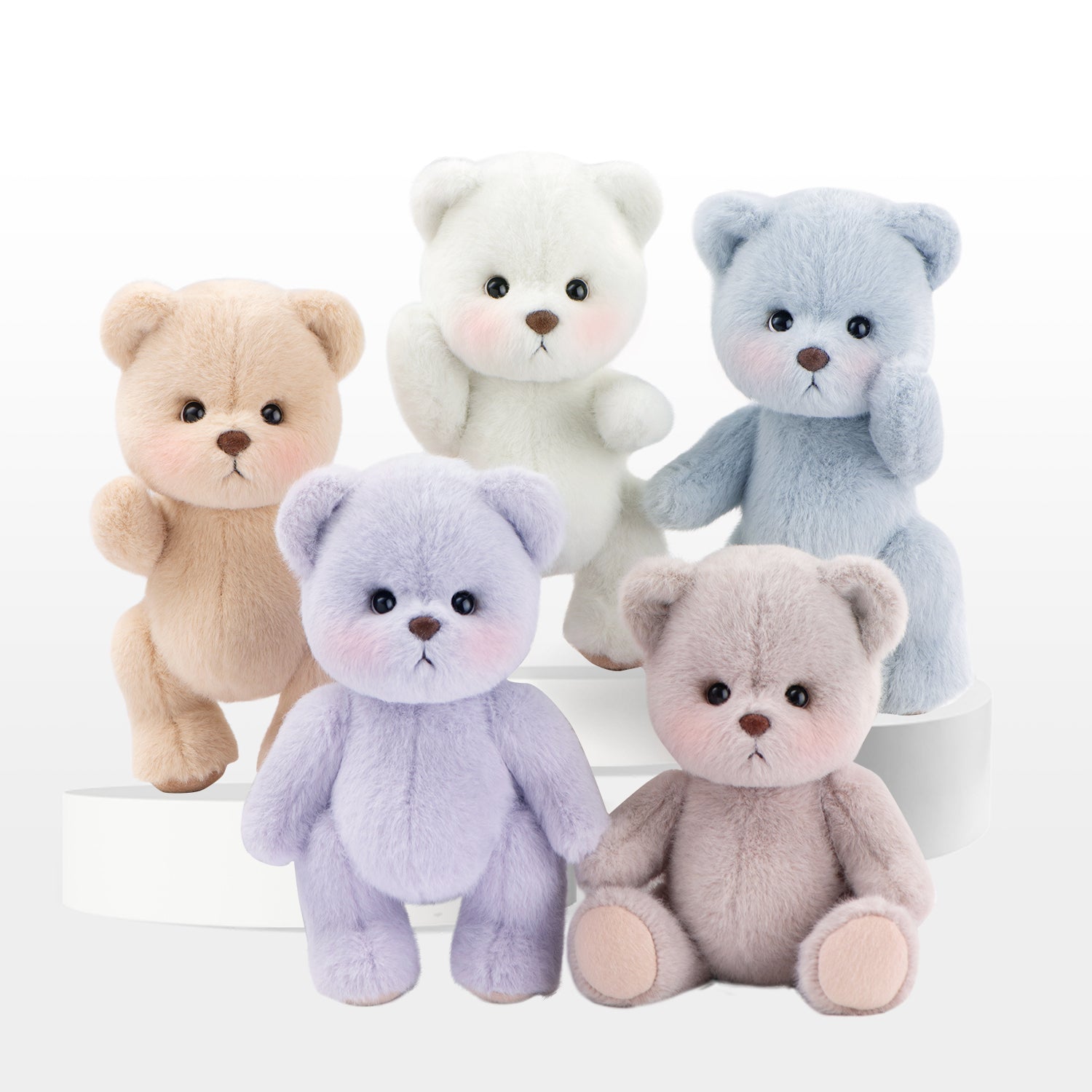 Коричневый Мишка с короткой шерсткой (20см)