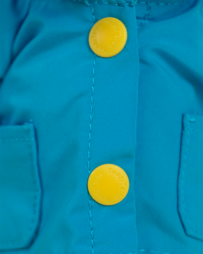 Raincoat in Blue with Boots(15cm)