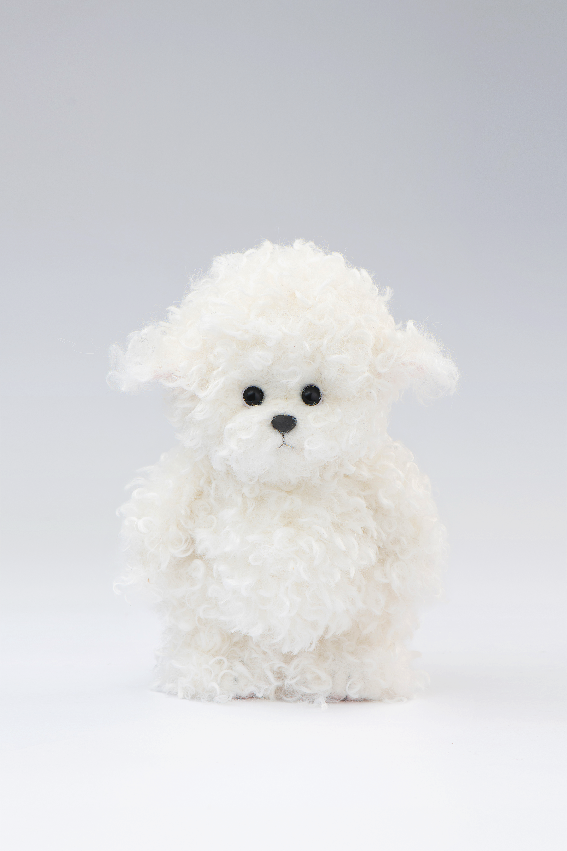 リナパピー ビションフリーゼ 衣装付き 白 (20cm)