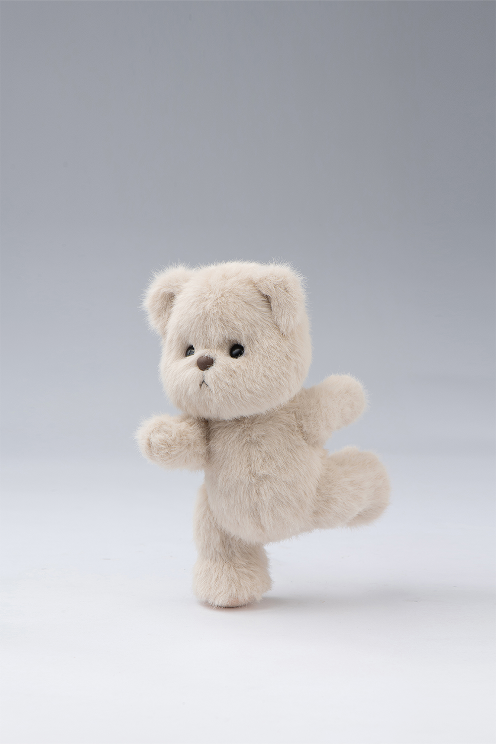 New Lina Bear Long Hair Milk Tea (20cm)