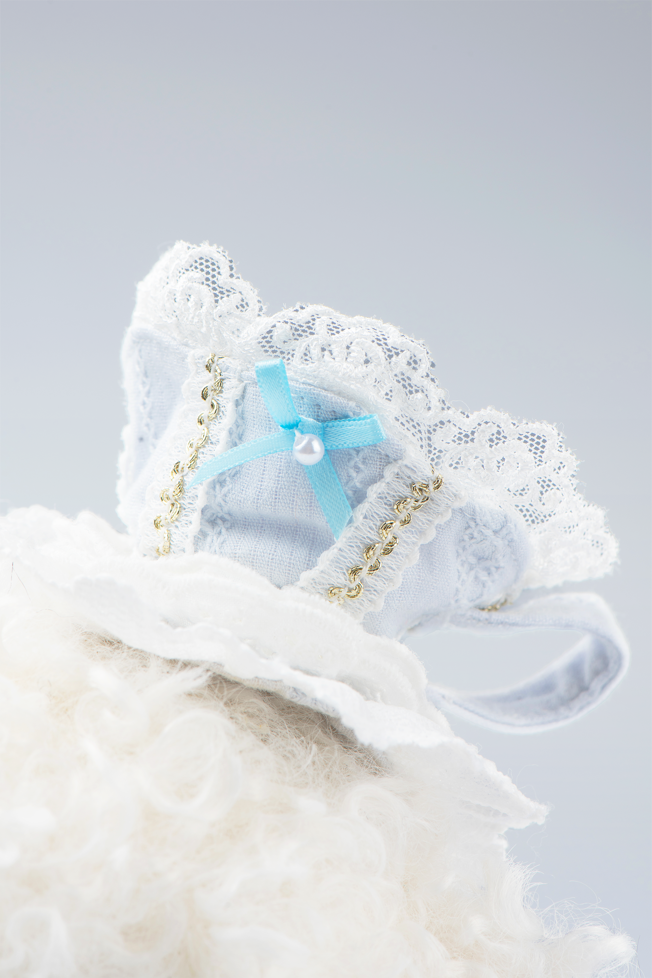 リナパピー ビションフリーゼ 衣装付き 白 (20cm)