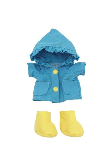 Raincoat in Blue with Boots(15cm)