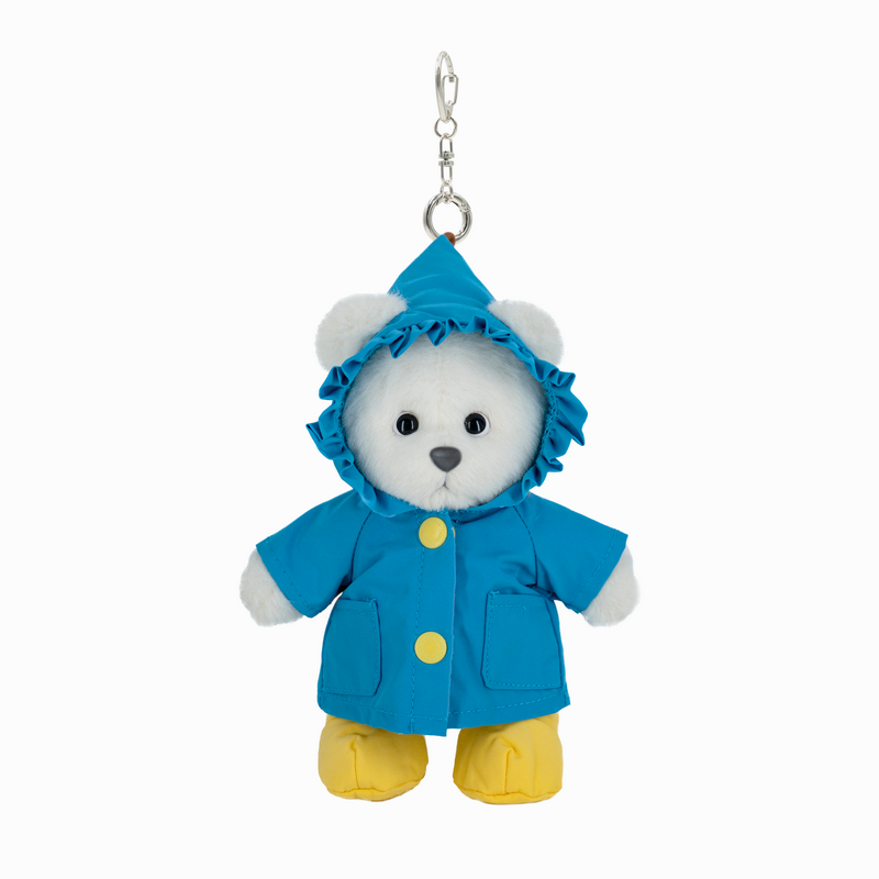 Raincoat in Blue with Boots(15cm)
