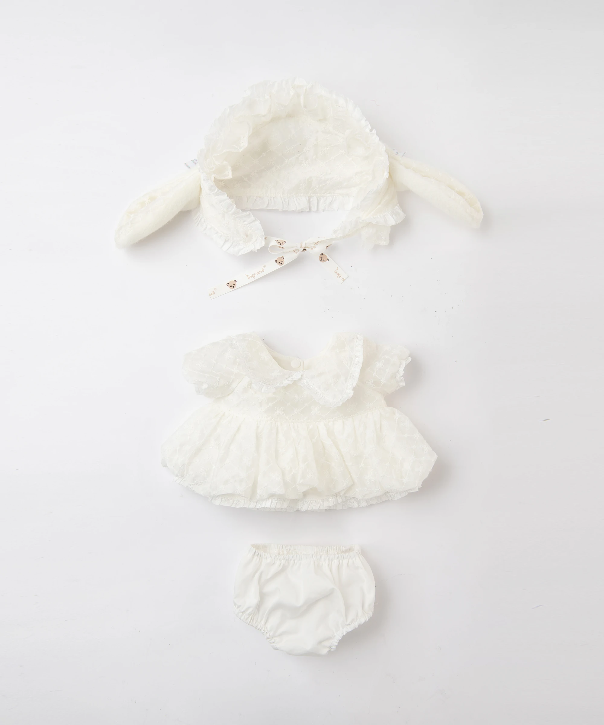 Blossom Collection-Lilac Lop Ear Bunny Dress Set-M(30cm)