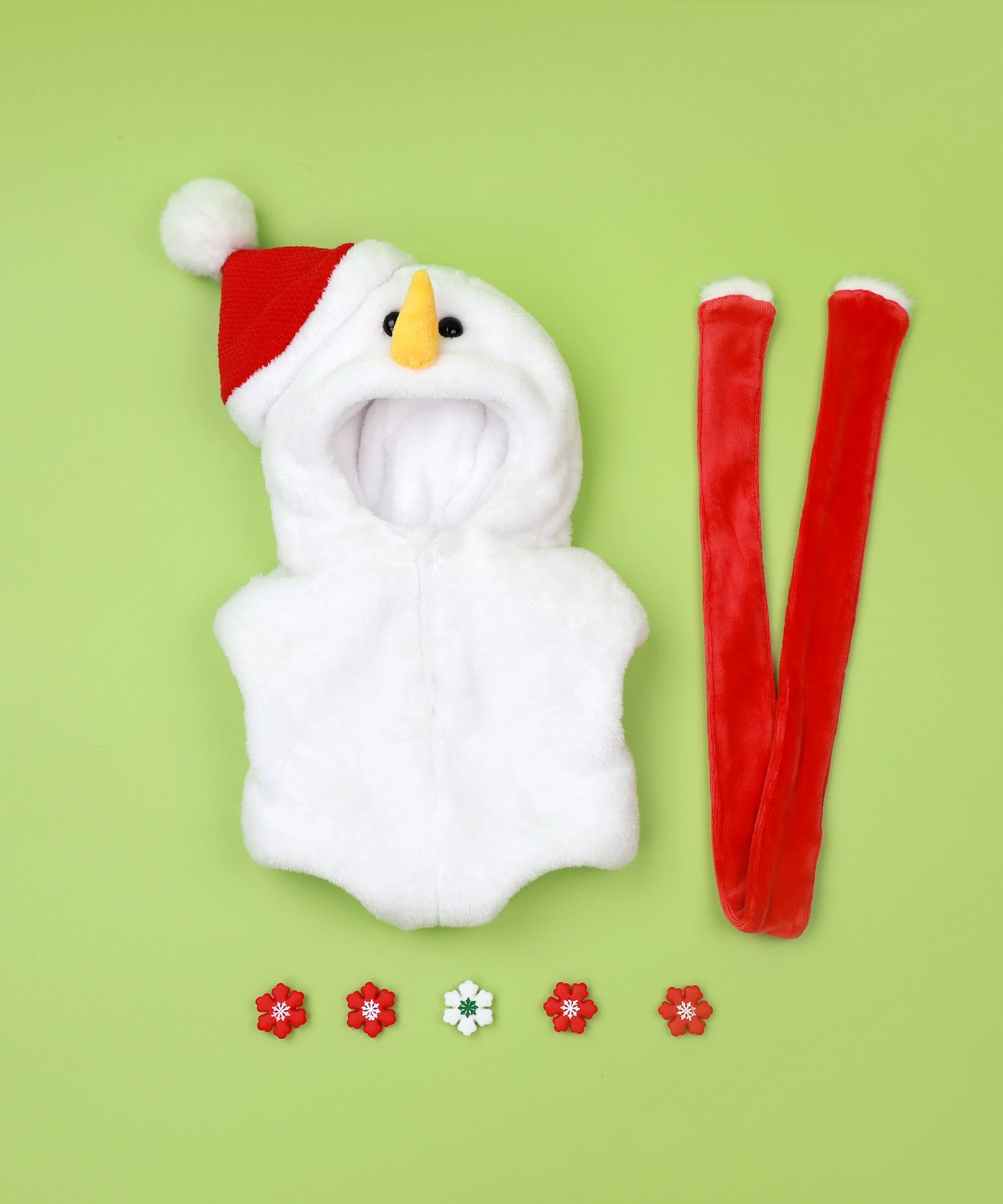 Cos Series-Snowman Romper-M(30cm)