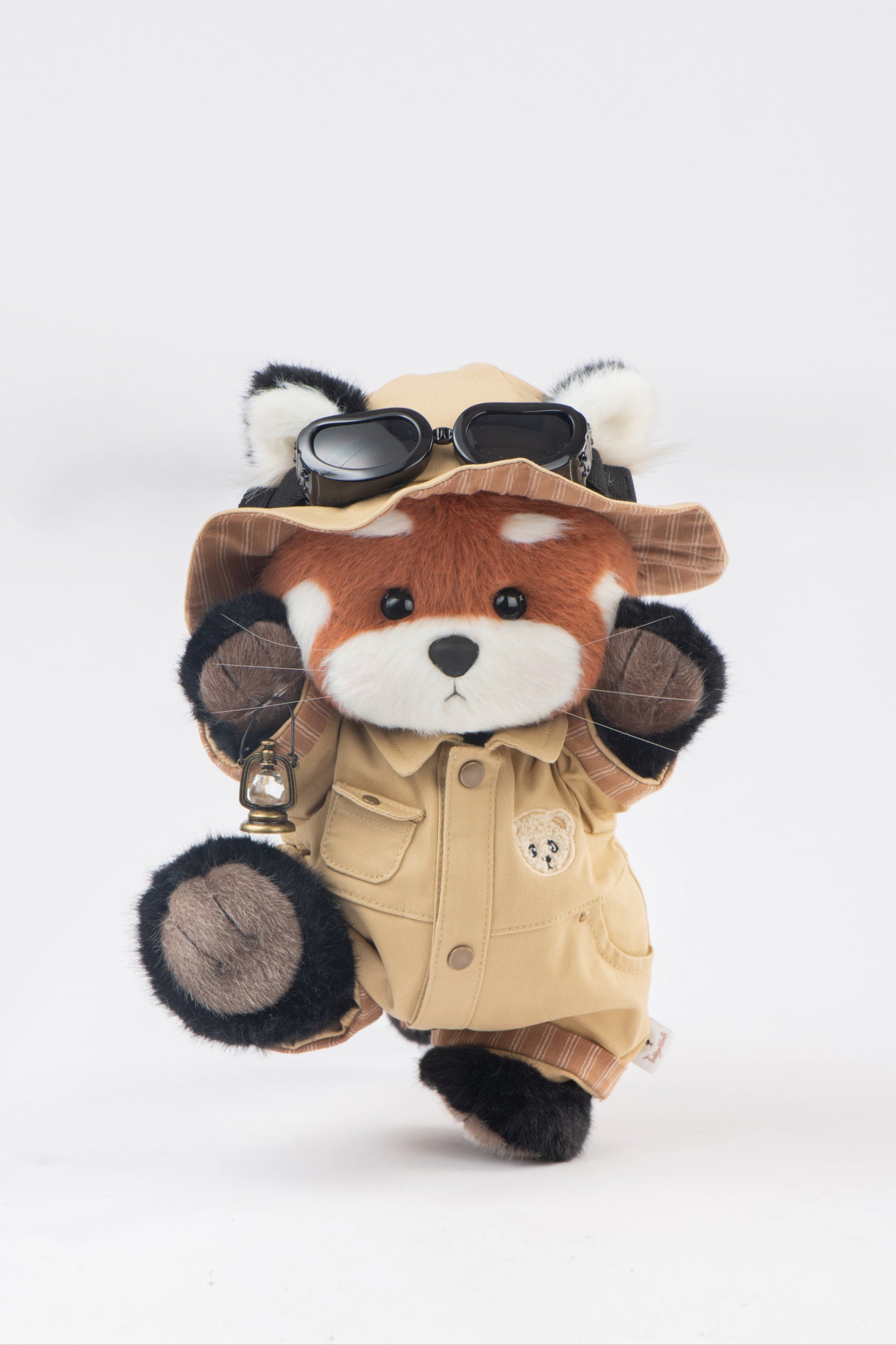 TeddyTales - LinaPanda-Serie Roter Panda im Entdeckeranzug (30 cm)