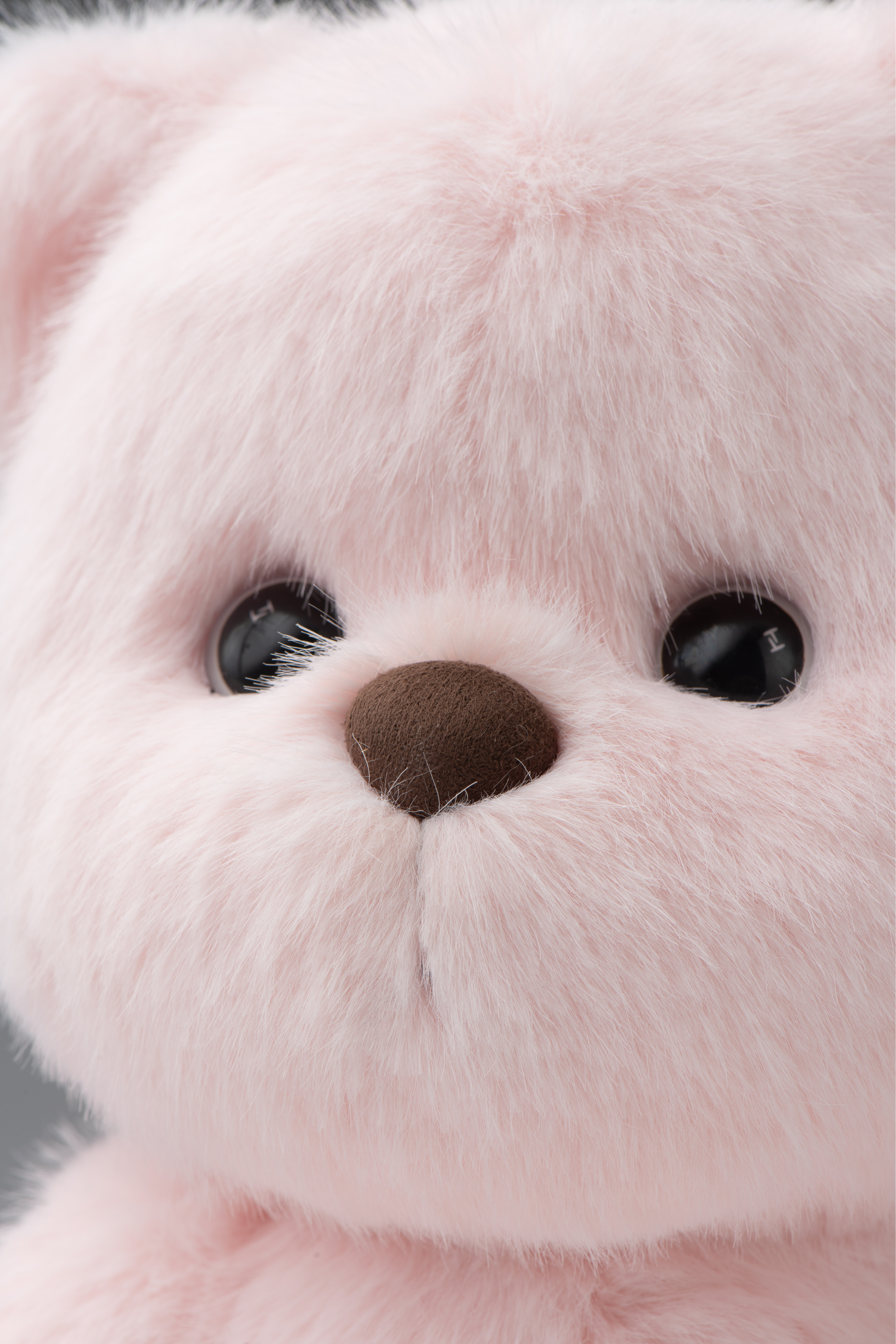 リーナベア長毛ソフトピンクベア (38cm)