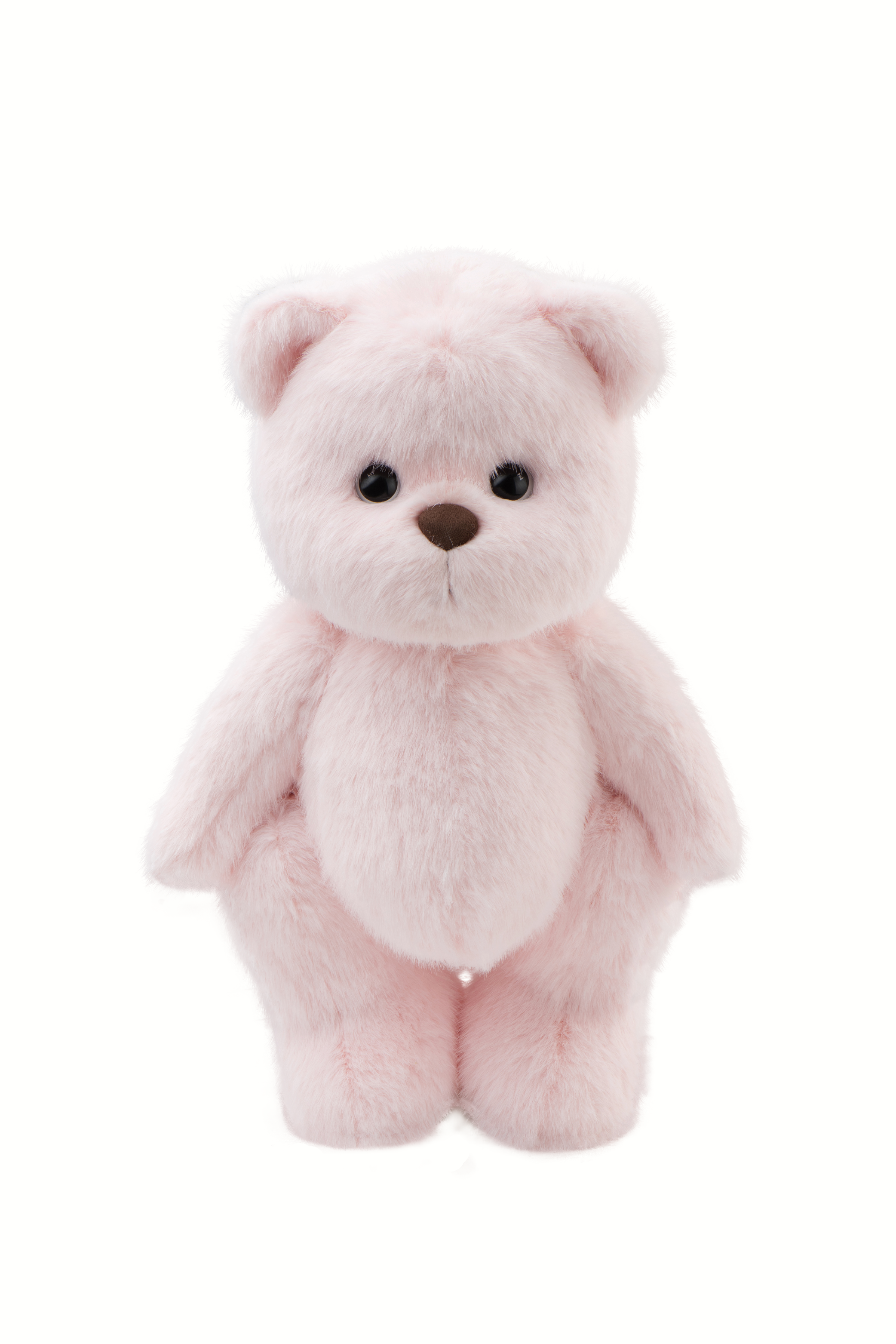 Lina Bear Long Hair Soft Pink Bear(38cm)