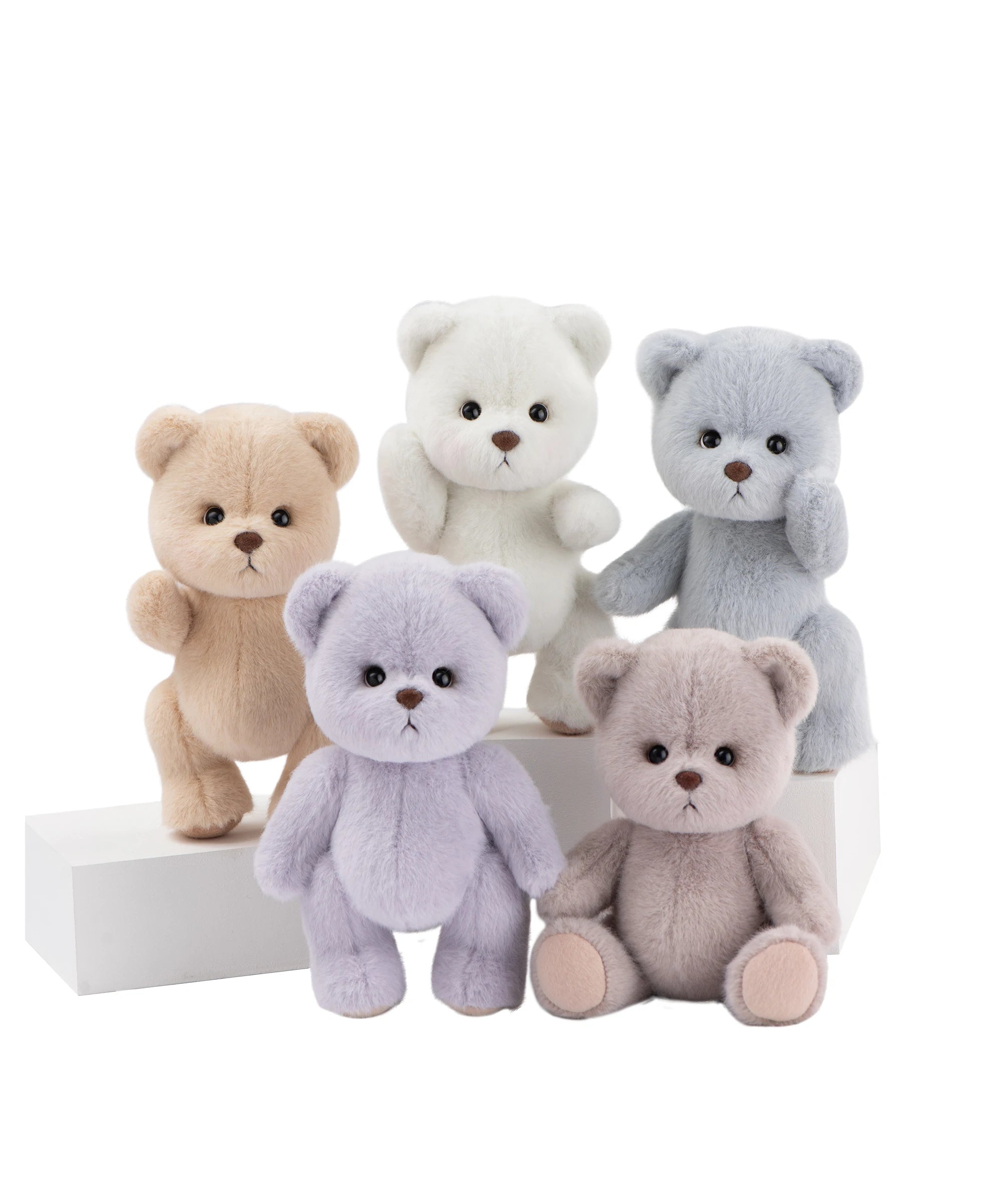 Warm Cuddly Friends TeddyTales Kleiner Bär-Milchweiß