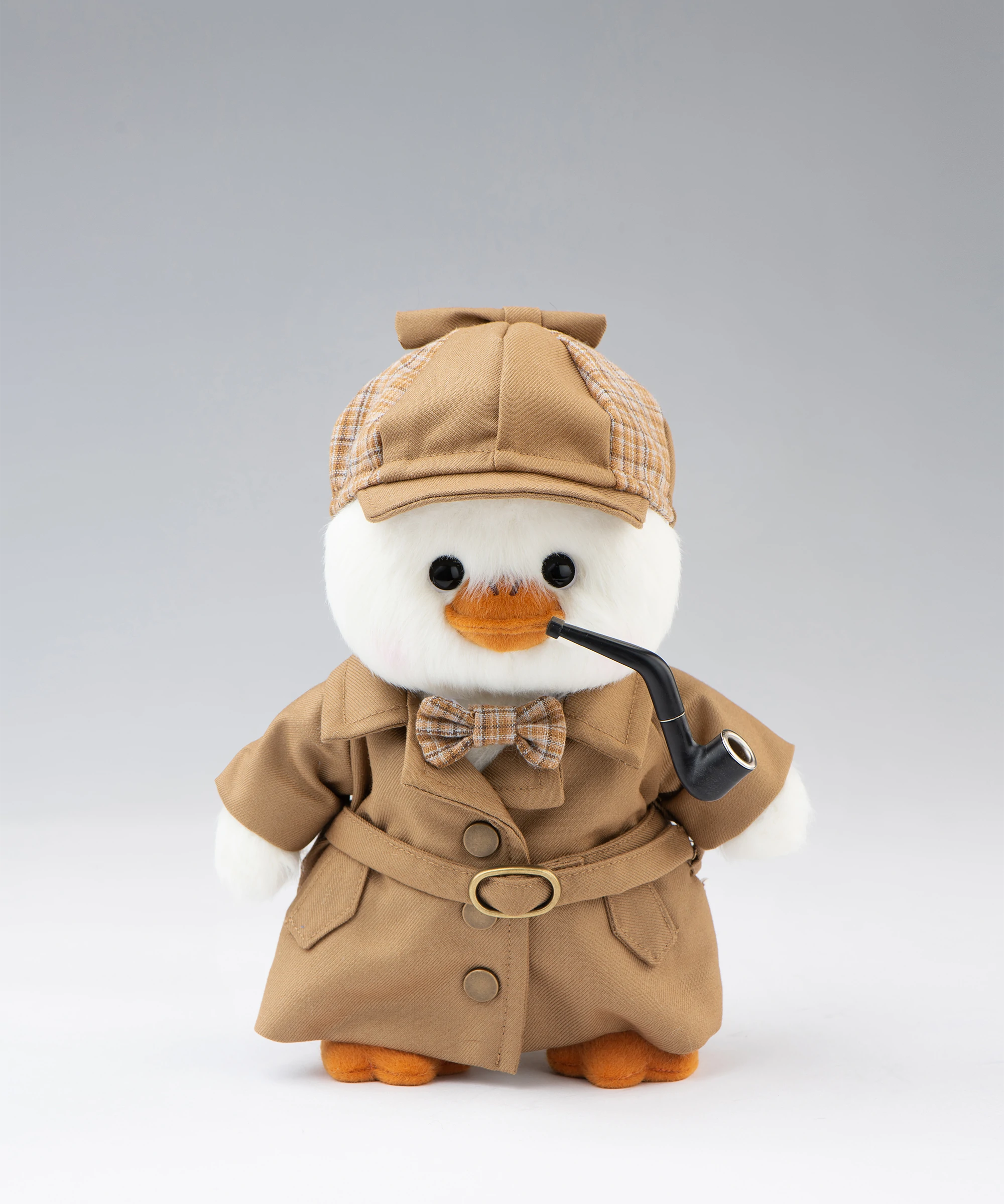 Lina Duck with Khaki Coat Sherduck-S(20cm)