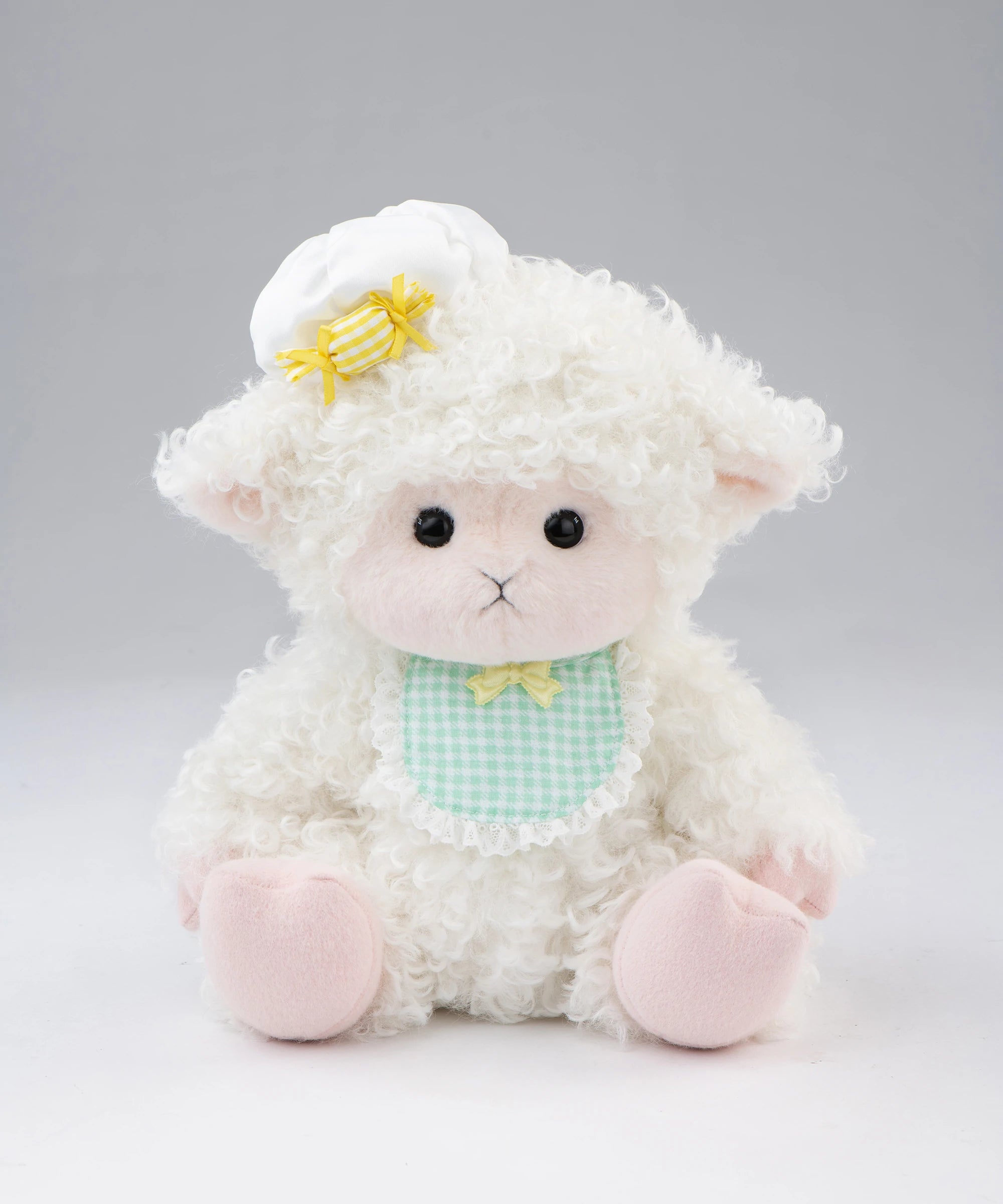 ピンクのひつじ ぬいぐるみ 衣装付き (30cm)