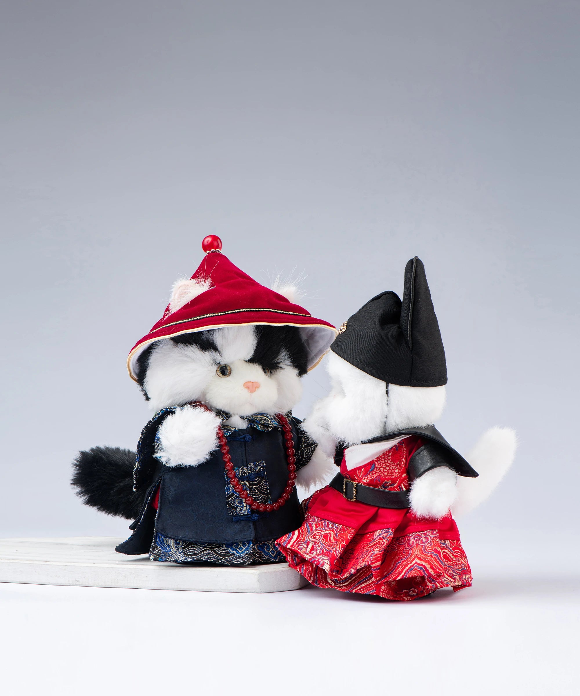 Lina Meow-ShuangMay with Heterochromia & Embroidered Feiyu Robe-S(20cm)