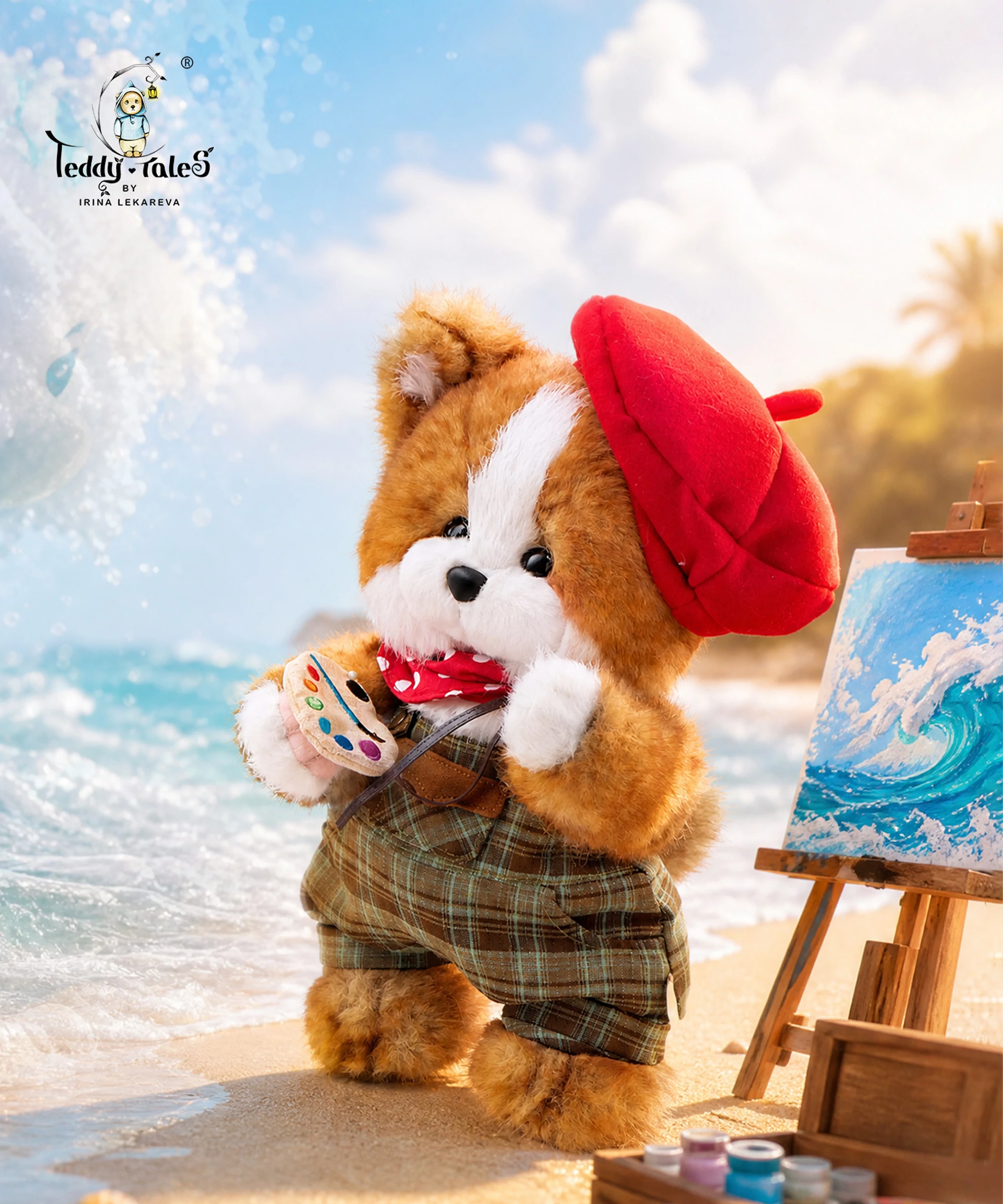Lina Puppy-Corgi Milo-M(30cm)