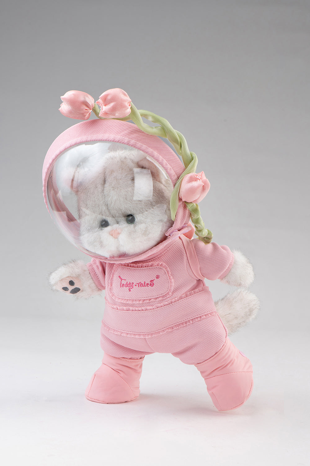 Lina Meow Pinky Sweetheart with Tulip Astronaut Outfit (25-32CM)