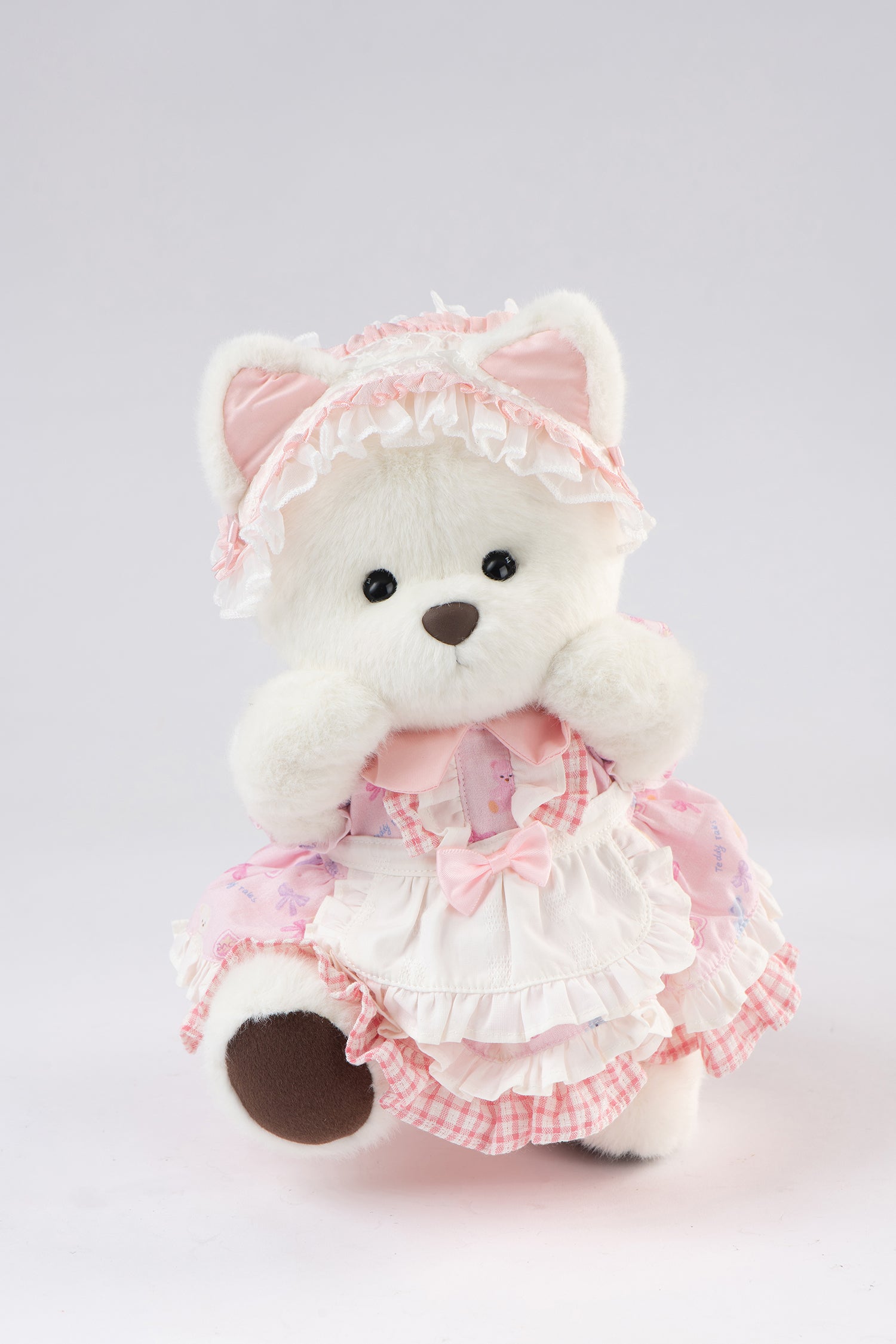 Lina Bear Tulip Pink Dress(30cm) TeddyTales Lina Bear Tulip Pink Dress(30cm) TeddyTales