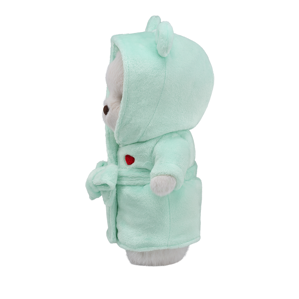 Mint Bathrobe for 38cm baby