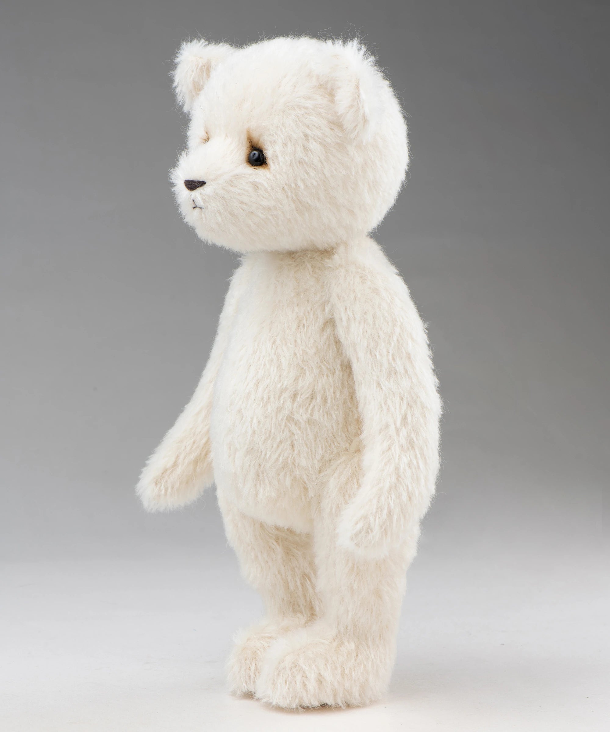 Mohair Bear-Classic-Ivory White-L(36cm)