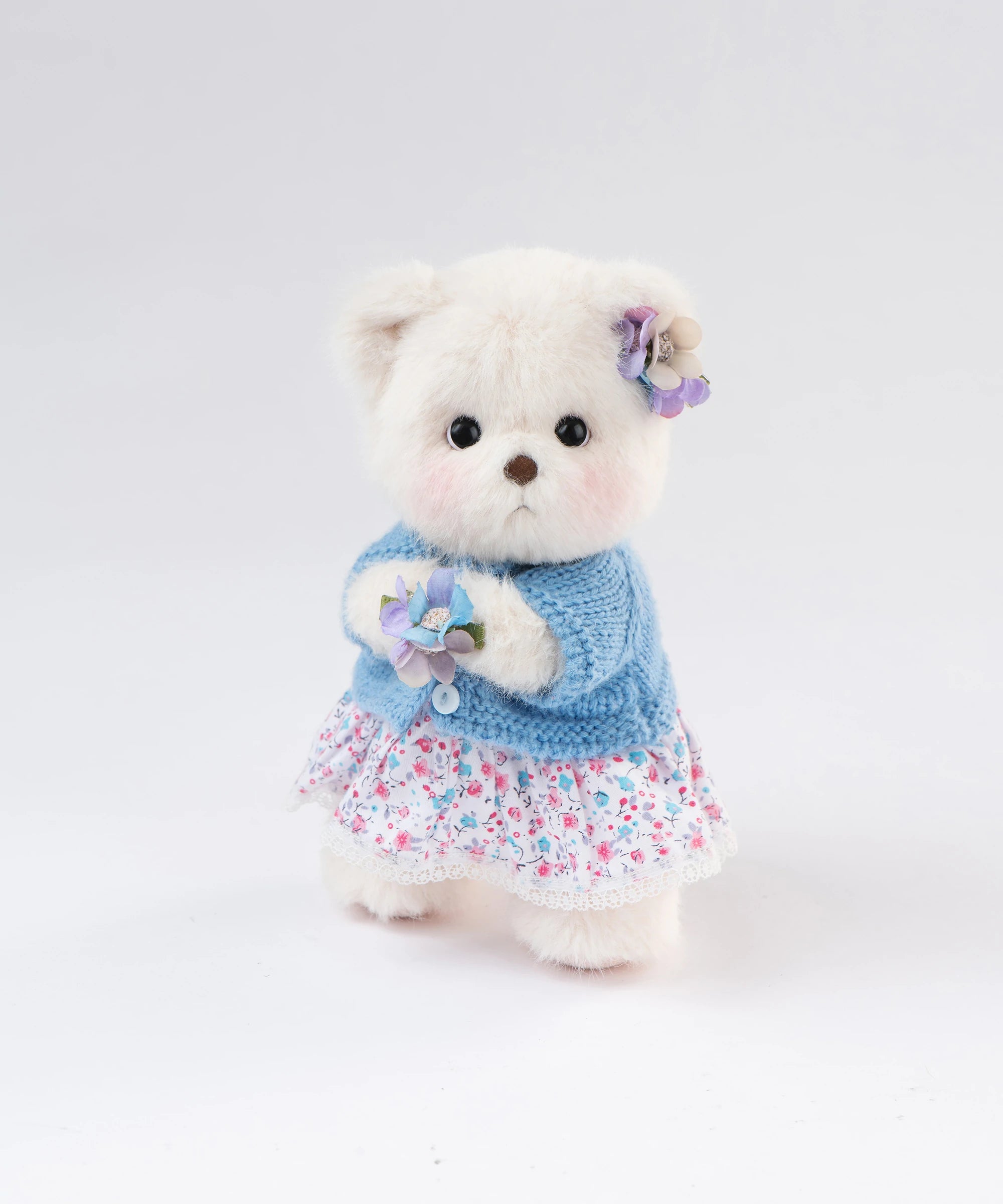 ストーリーベア リナベア「忘れな草」-S(20cm)