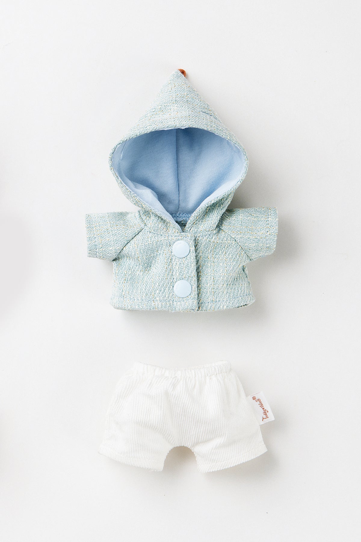 Lina Bear Pocket Series - La Côte de Lina Pearl Light Blue Suit (15CM)