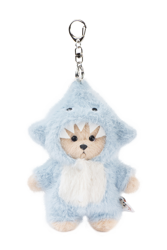 Lina Bear Pocket Series -Blue Shark Suit (15cm)