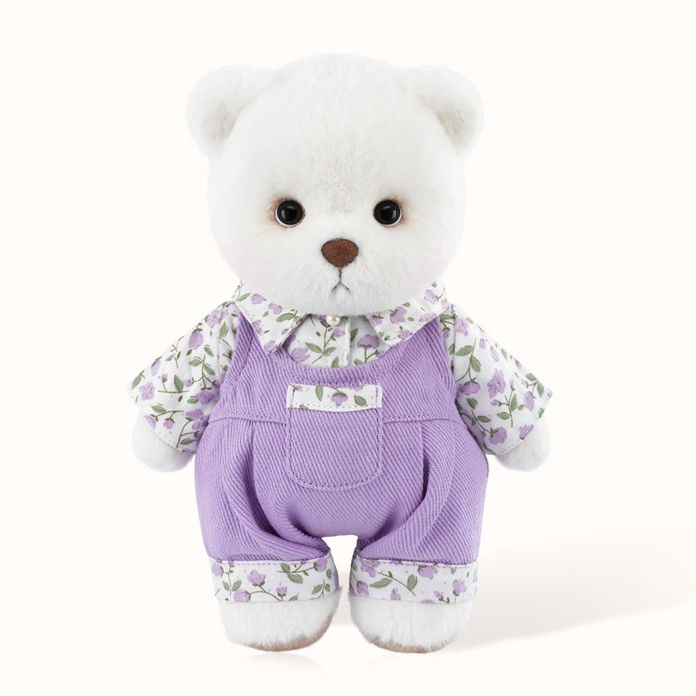 Violet Floral Suit for 20cm baby