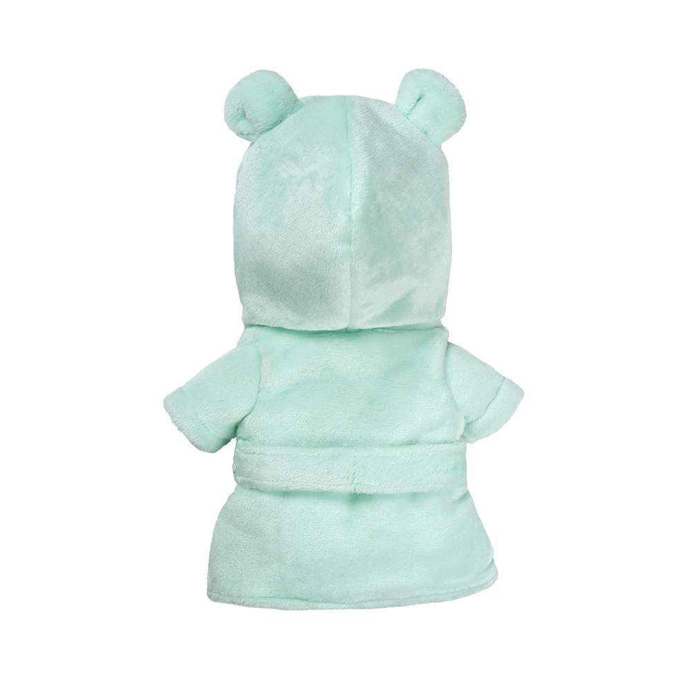 Mint Bathrobe for 38cm baby