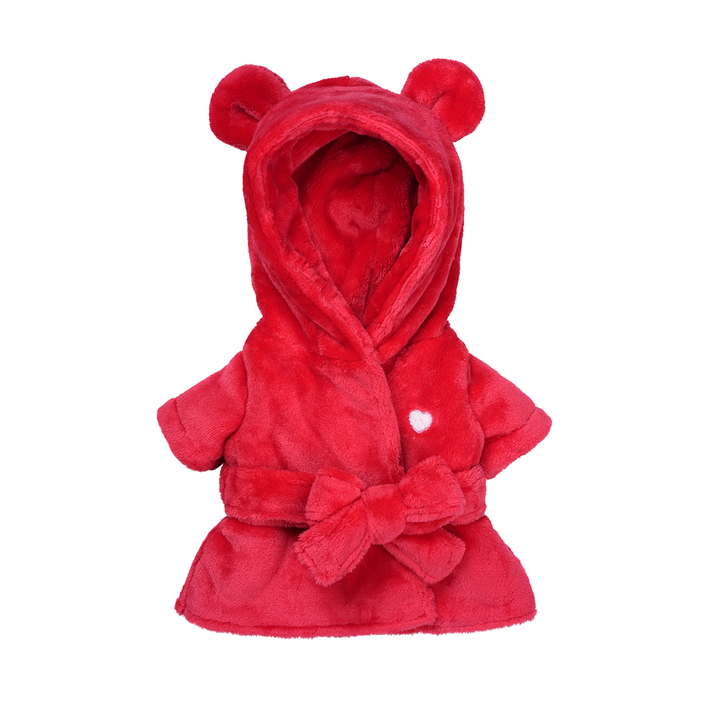 Red Bathrobe for 38cm baby
