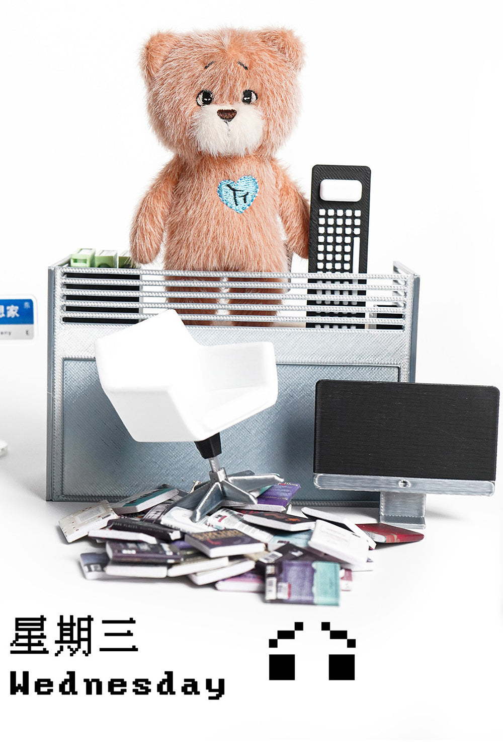 TeddyTales Nextkiss "Weekly Bear" Blind Box