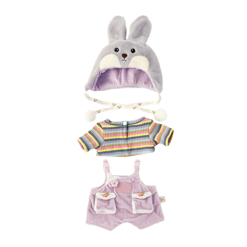 Lavender Bunny Suit (shoes not included) for 30cm baby