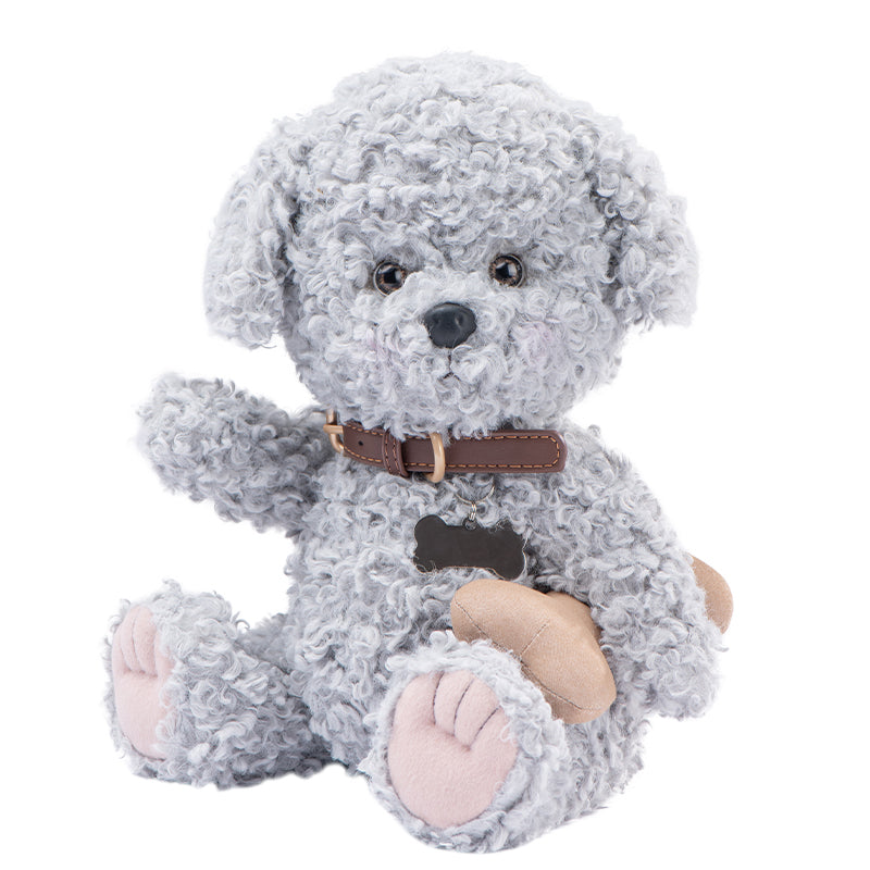 Warm Light Grey Minee Poodle (30cm)