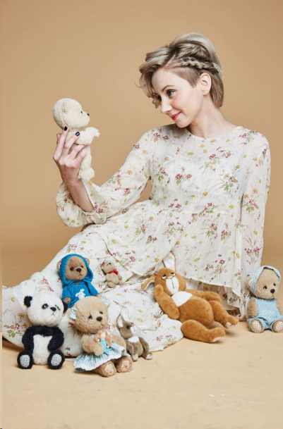 Original design and handmade teddy bears by teddy bear artist Irina Lekareva.