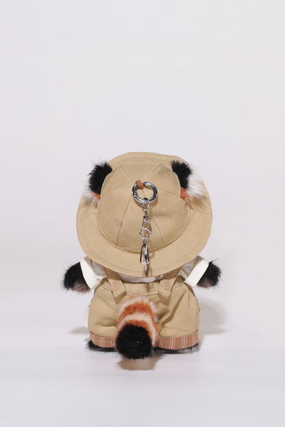 Lina Bear Pocket Series - Red Panda with Explorer Suit (15CM)
