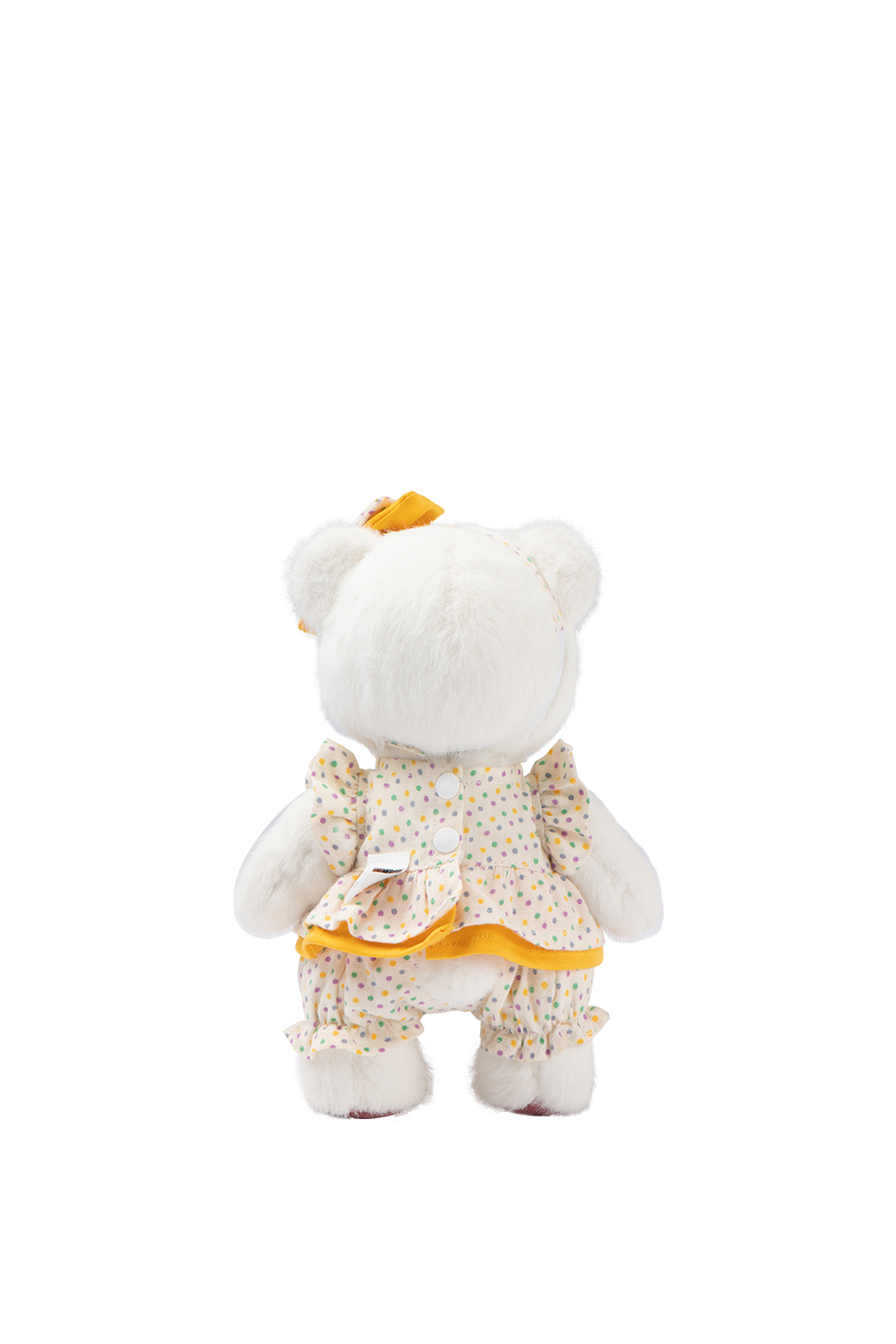 Lina Bear Summer Daisies Orange Dress (20cm)