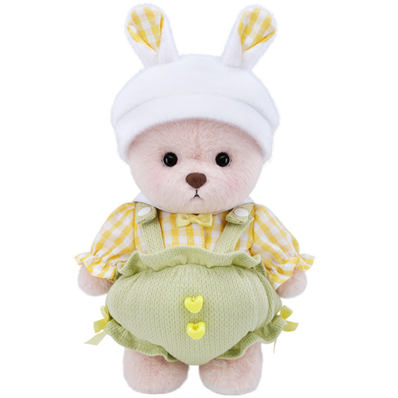 クマの服 緑 黄色 セット – TeddyTales