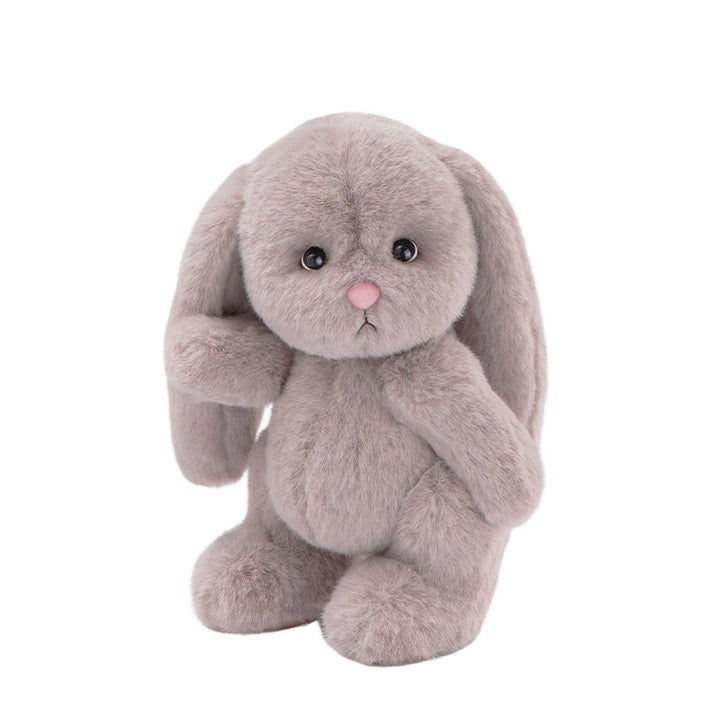 TeddyTales-PRO Series Basic Brown Drop Ears Bunny Plush Toy (25cm)